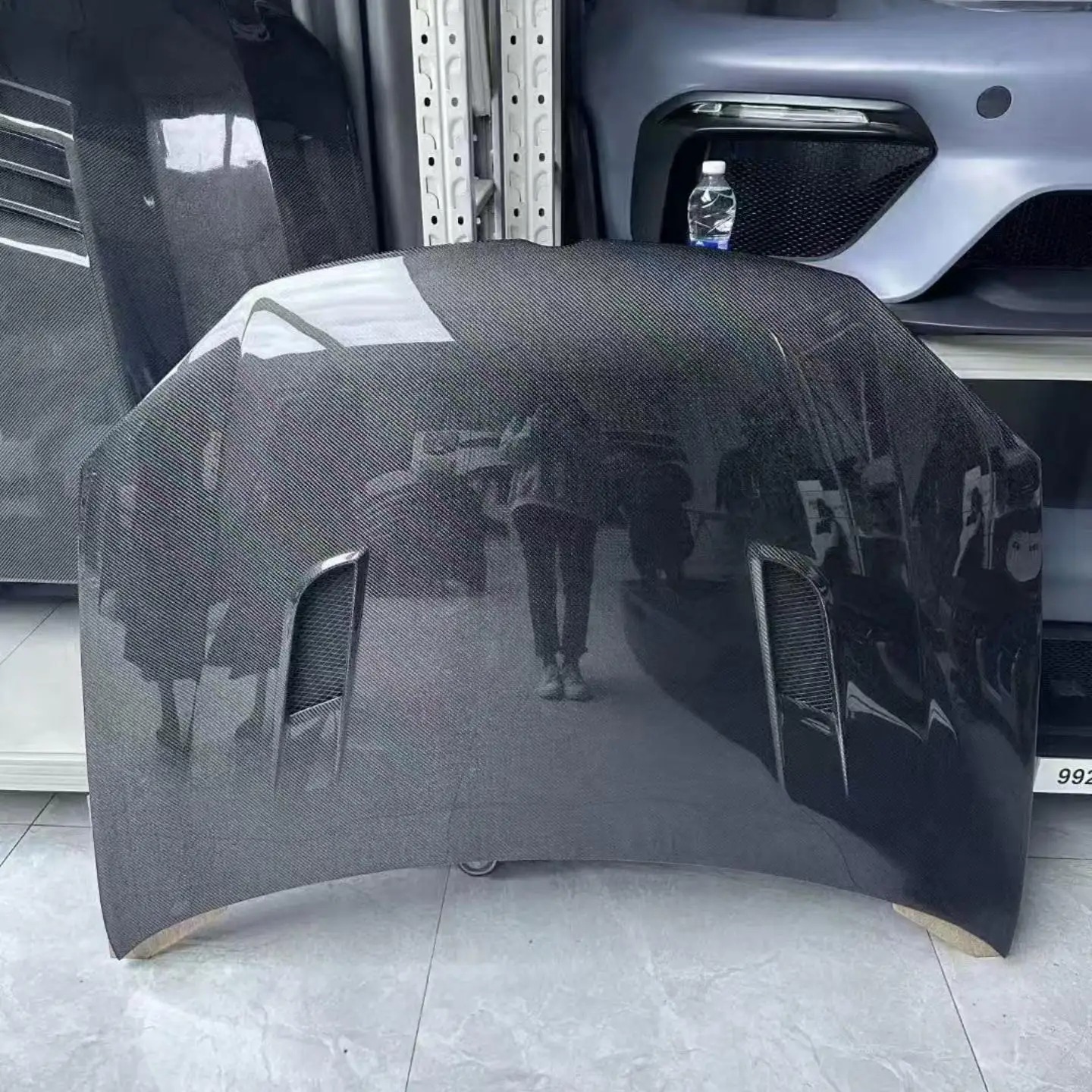 Carbon Fiber Front Bonnet for Golf 5 Bonnet MK5 GTI Style Engine Cover Hood Front Bonnet Car Exterior Parts